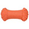vidaXL Work Rope Orange 0.12 " 820.2 ' Polypropylene
