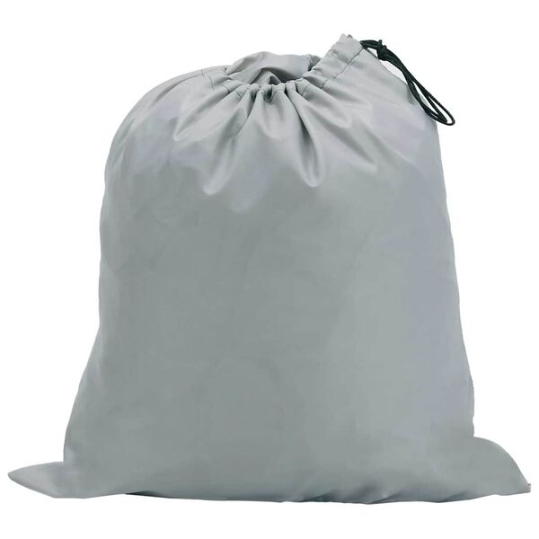 vidaXL Boat Cover Grey 299.2x137.8x15.7"