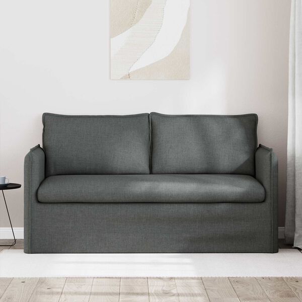 vidaXL Sofa Dark Grey