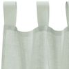 vidaXL Voile Curtains with Loops 2 pcs Light Grey 55.1x102.4"
