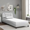 vidaXL Bed Frame White