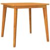 vidaXL Garden Dining Set Natural Wood Solid Acacia Wood Medium Durable