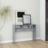vidaXL Console Table Concrete Grey Engineered Wood Medium Durable