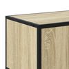 vidaXL TV Cabinet Sonoma oak Engineered wood, metal Large TV Cabinet
