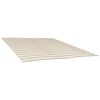 vidaXL Slatted Bed Base Solid poplar wood 35.4 x 78.7 in Foldable