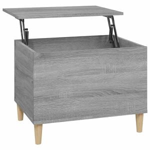vidaXL Coffee Table Grey Sonoma Engineered wood Medium Coffee Table