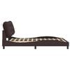 vidaXL Bed Frame Dark Brown