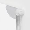 vidaXL Shower Roller Blind Transparent PEVA, Aluminum 27.6x94.5 in