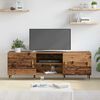 vidaXL TV Cabinet Old wood 59.06 x 11.81 x 19.69 in Engineered wood
