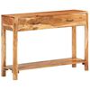 vidaXL Sideboard 43.3"x11.8"x29.5" Solid Acacia Wood