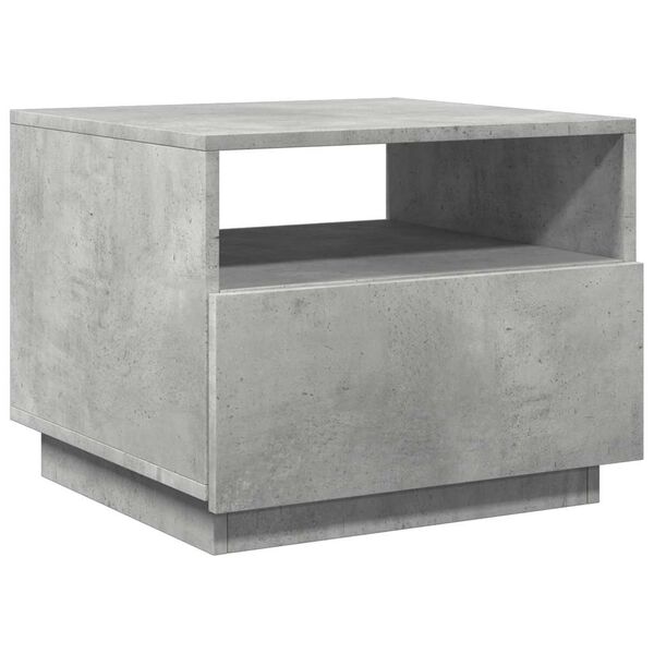 vidaXL Coffee Table Concrete Grey Engineered Wood Medium Coffee Table