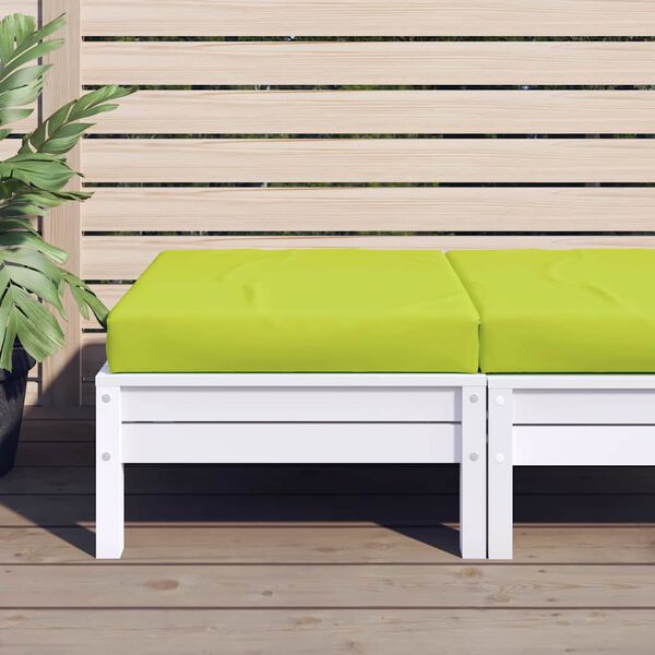 vidaXL Pallet Cushion Bright Green Oxford fabric (100% polyester)