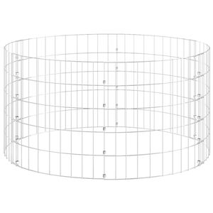 vidaXL Garden Composter Silver Galvanized steel Large Breathable Design