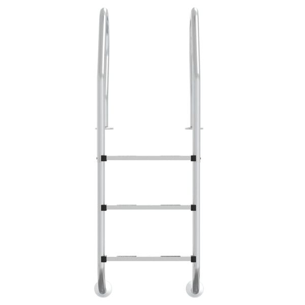 vidaXL Pool Ladder 21.3x15.0x62.2" 304 Stainless Steel
