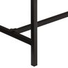 vidaXL Highboard Rough mango wood, black