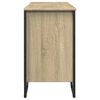 vidaXL Bathroom Sink Cabinet Sonoma Oak Engineered Wood Medium