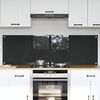 vidaXL Kitchen Backsplash 2 pcs Dark Grey 31.50 x 19.69 in