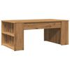 vidaXL Coffee Table Artisan Oak Engineered Wood Small Coffee Table