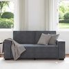 vidaXL 2-seater Sofa Dark Grey