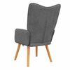 vidaXL Relaxing Chair Dark Grey