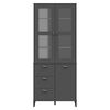 vidaXL Highboard Anthracite Grey