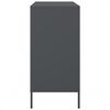 vidaXL Sideboard Anthracite Steel Medium Sideboard Rectangular
