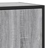 vidaXL Sideboard Grey Sonoma Engineered wood Compact Sideboard