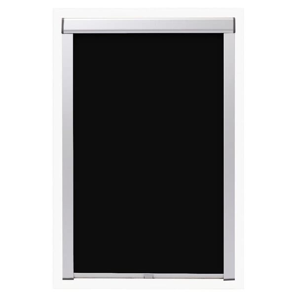 vidaXL Blackout Roller Blinds Black M08/308