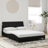 vidaXL Bed Frame Black