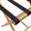vidaXL Folding Luggage Rack 24.4"x16.5"x19.9" Bamboo