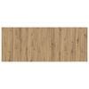 vidaXL Headboard with Cabinet 3 pcs Artisan Oak Engineered Wood