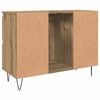 vidaXL Bathroom Cabinet Artisan Oak 31.5x13.0x23.6" Engineered Wood