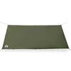 vidaXL Camping Tarp Olive Green 144.1x120.5" Waterproof
