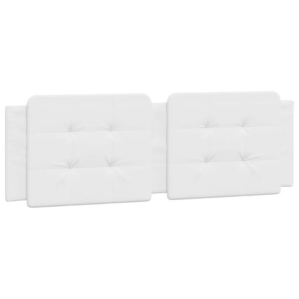vidaXL Headboard Cushion White