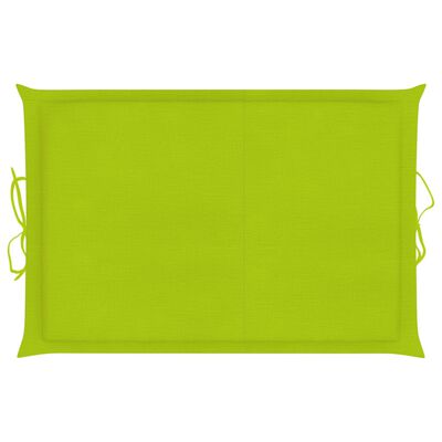 vidaXL Sun Lounger Cushion Bright Green 73.2"x22.8"x1.2"