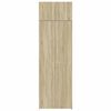 vidaXL Storage Cabinet Sonoma oak Engineered wood Tall Storage Cabinet