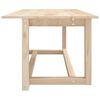 vidaXL Coffee Table Natural Pine Solid pine wood Medium Appealing Design