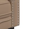 vidaXL Chesterfield Sofa Cappuccino