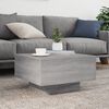 vidaXL Coffee Table Grey Sonoma Engineered wood Durable Coffee Table