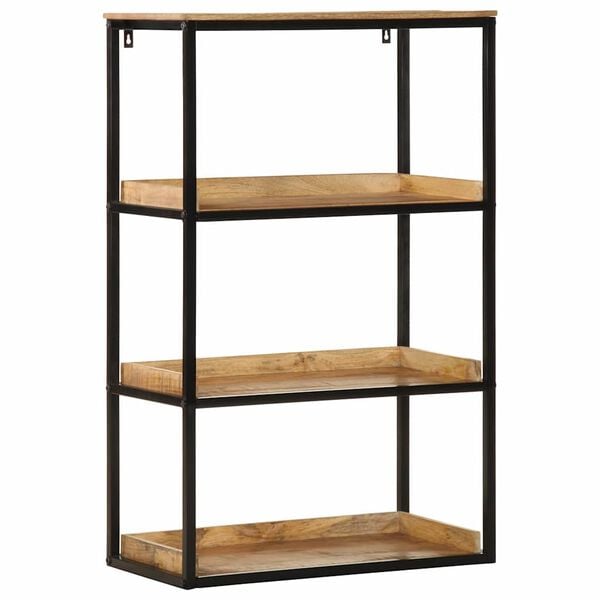 vidaXL Bookcase Brown 70 x 35 x 110 cm Solid Mango wood