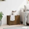 vidaXL Storage Box Honey brown Solid pine wood Small Storage Box