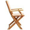 vidaXL Garden Chair Set of 6 Beige