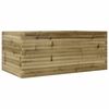 vidaXL Garden Planter Brown Solid Pine wood Plenty of space for plants