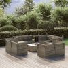 vidaXL Garden Lounge Set Grey