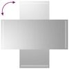 vidaXL LED Bathroom Mirror 15.7"x35.4"