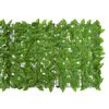 vidaXL Balcony Screen Green Polyethylene, fabric 78.7 x 29.5 in