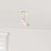 vidaXL Ceiling Spotlight Brushed Nickel 8 x 8 x 10.5 cm Steel
