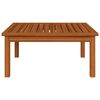 vidaXL Garden Lounge Set Cream, Natural Acacia Wood