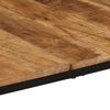 vidaXL Dining Table 70.9"x35.4"x29.5" Solid Wood Rough Mango