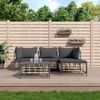 vidaXL Garden Lounge Set Anthracite